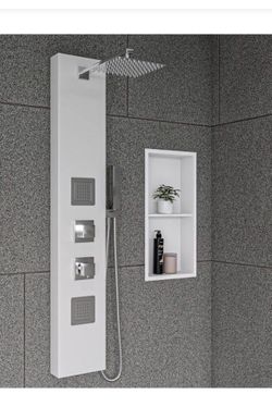 Bathroom niche or shelves