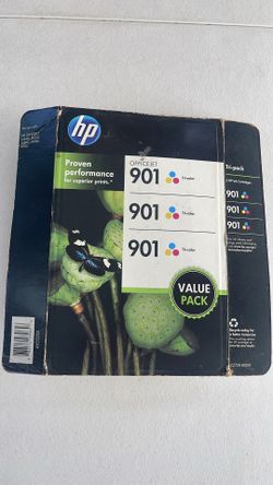 hp 901 tri colors Ink packs (3)