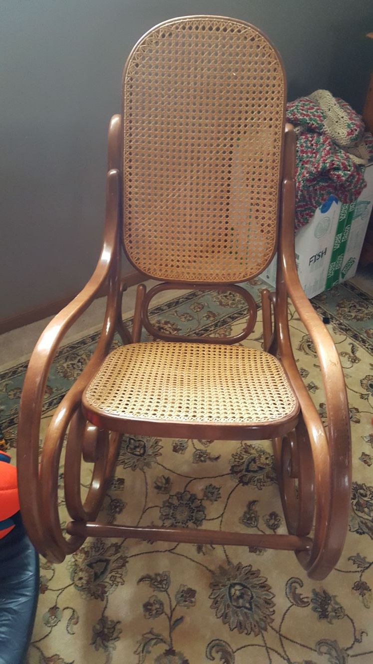 Rocking chair Wicker THONET