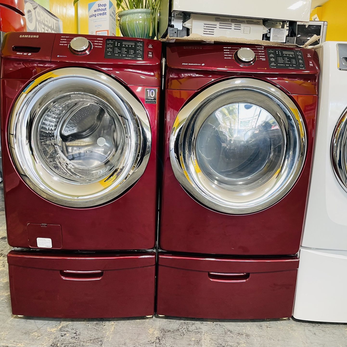 Washer And Dryer Finance Available 