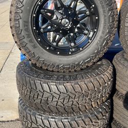 WHEELS FUEL BRAND NEW OFF ROAD 17”