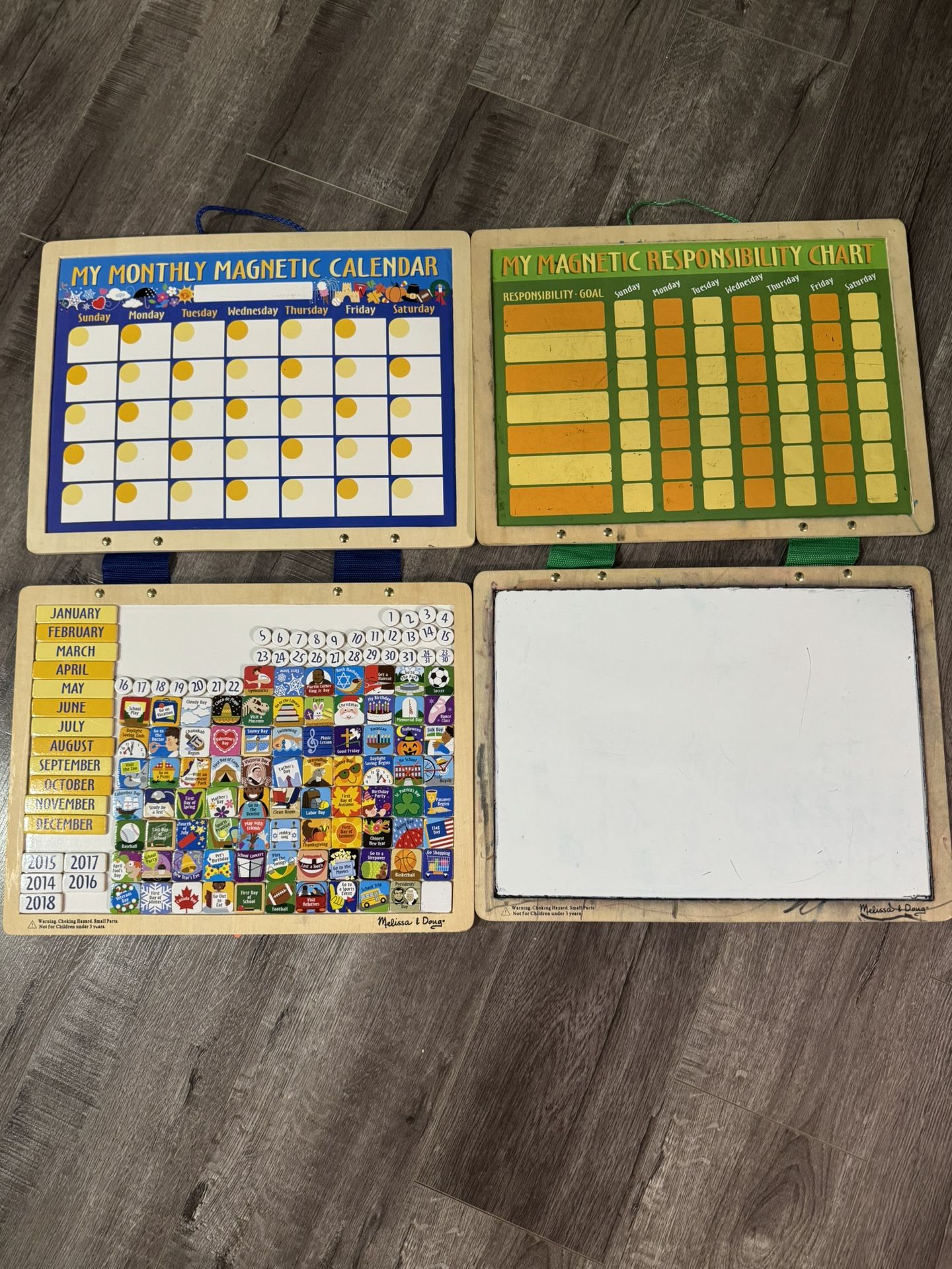 Melissa & doug Calendar And Responsibility Chart