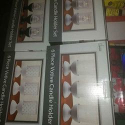 🆕️ 6 PIECE CANDLE HOLDERS 4 CHOICES SEE ALL PICTURES