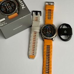 Garmin Fenix 8 – 51mm AMOLED Sapphire Titanium (2 Bands)