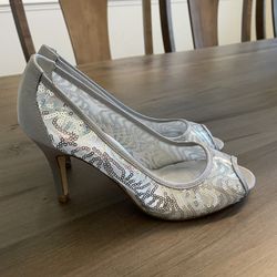 Silver Dress Shoes