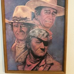John Wayne Painting