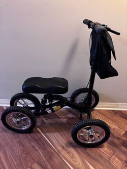 Knee scooter 4 all terrain wheels