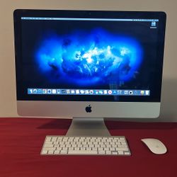 iMac Desktop Computer With Wireless Keyboard & Mouse