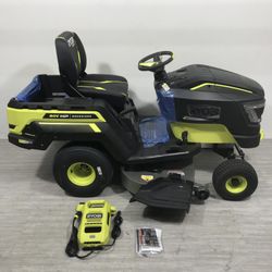 Ryobi 42" T42Li 80V Battery Electric Riding Lawn Mower Tractor