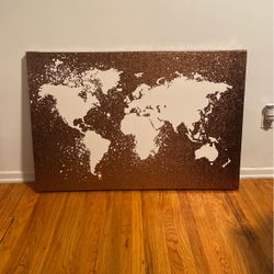 World Map Canvas 