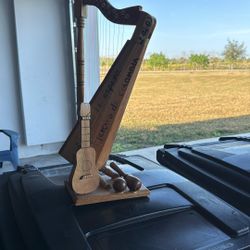 Wooden  Instrument Decoration 