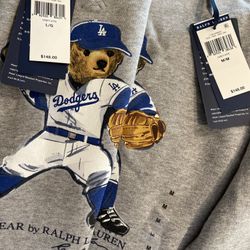 LA Dodgers Ralph Lauren / Polo Pull Over Sweater 