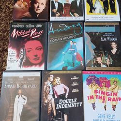 9 American Classic Movies on DVD 