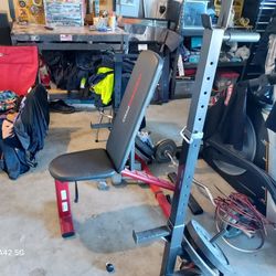 Weight Bench Squat Rack