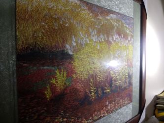 Old asian rare stich painting