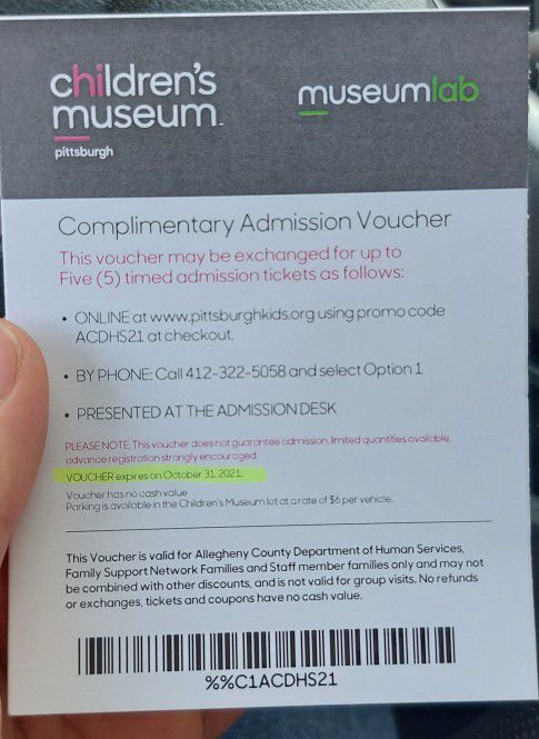 Children's museum admission to one visit plus annual membership

