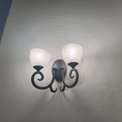 3 Wall Sconces 
