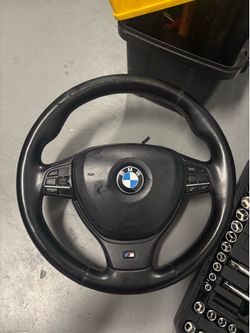 BMW 5 series M-sport  steering wheel