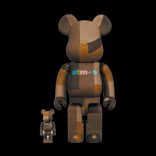 BE@RBRICK atmos SeanWotherspoon 100&400％ MEDICOM TOY BE@RBRICK