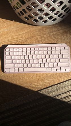 Logi MX Keys Mini Pink Keyboard