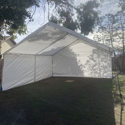 20x20 Tent Carpa , Tables Chairs , Heaters 