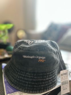 Midnight organic x Zumiez collab bucket hat