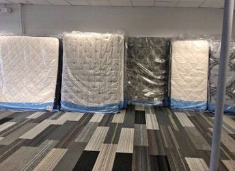 Brand New Mattress Sale- twin full queen & king size mattresses in stock for same day delivery!