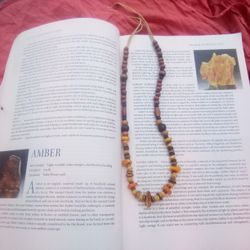 Amber Gemstone Necklace