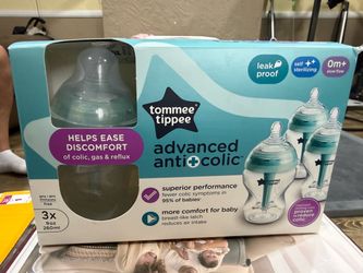 Tommee Tippee Advanced Anti-Colic Baby Bottles 3-Pack