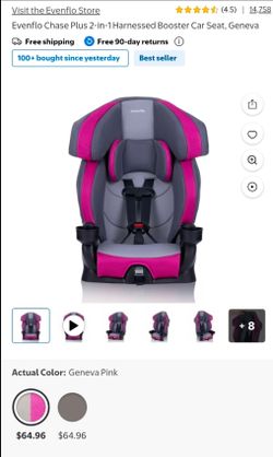 Chase Plus 2-in-1 Booster Car Seat $50 each