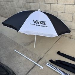 Vans Shoes Beach Umbrellas 