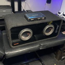 Amp And Subs 8inches 