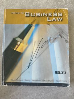 Intro To Bus Law - Mann, Roberts, Beatty, Samuelson, Abril, Schaffer, Agusti