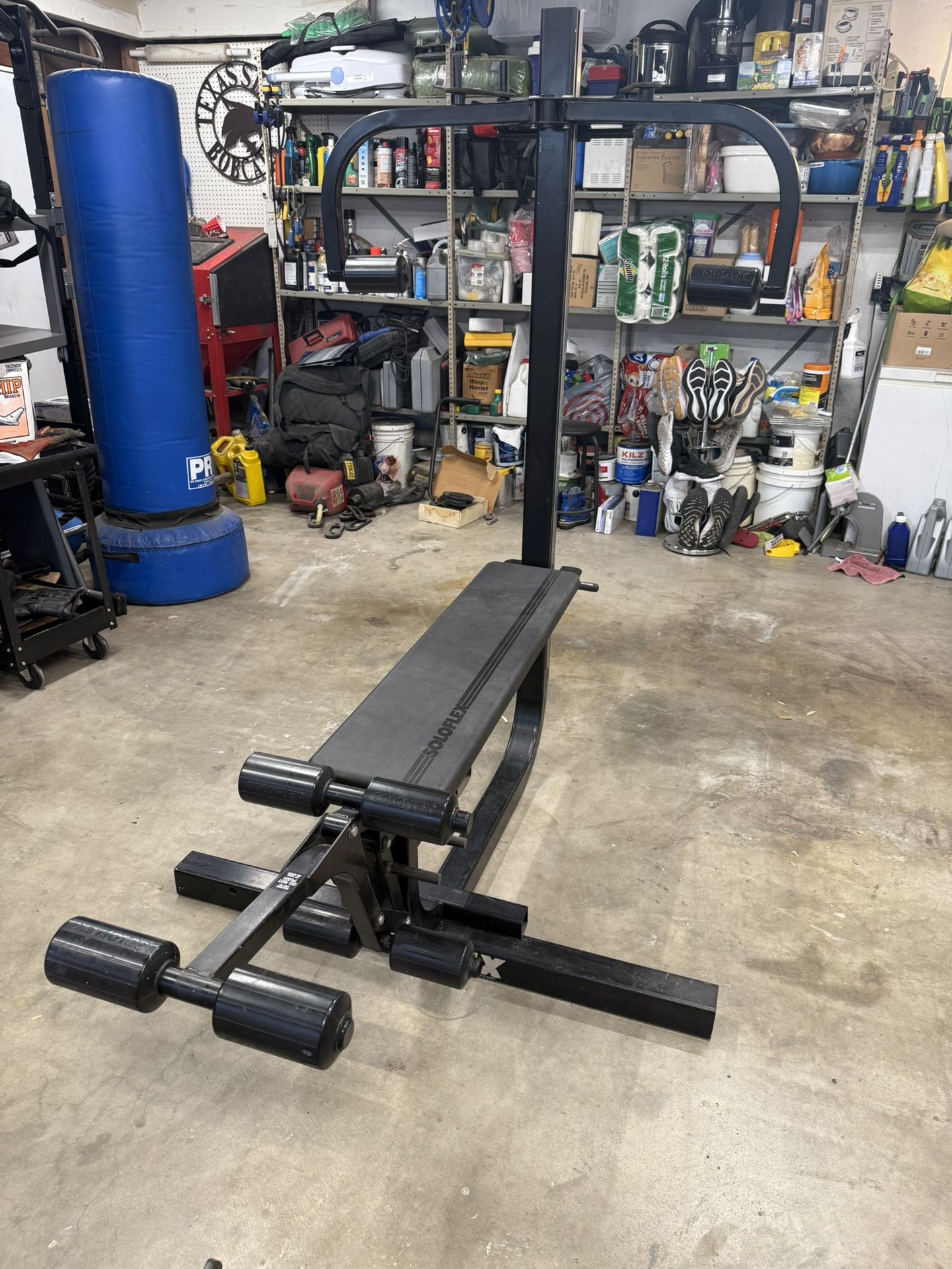 Soloflex With The Attachments And Extra Weight Bands