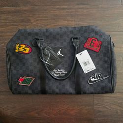 Nike Jordan Monogram Champion Luxury 25L Duffle Bag Size Medium
