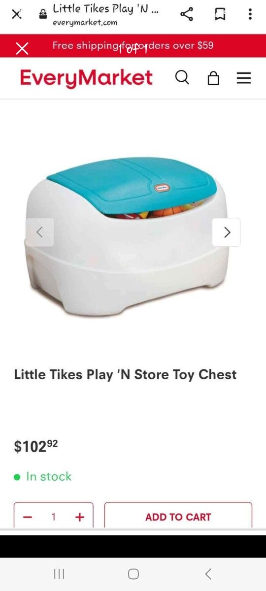 Little Tykes Toy Box