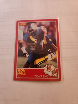 Ron Hall 89 Score Error Card