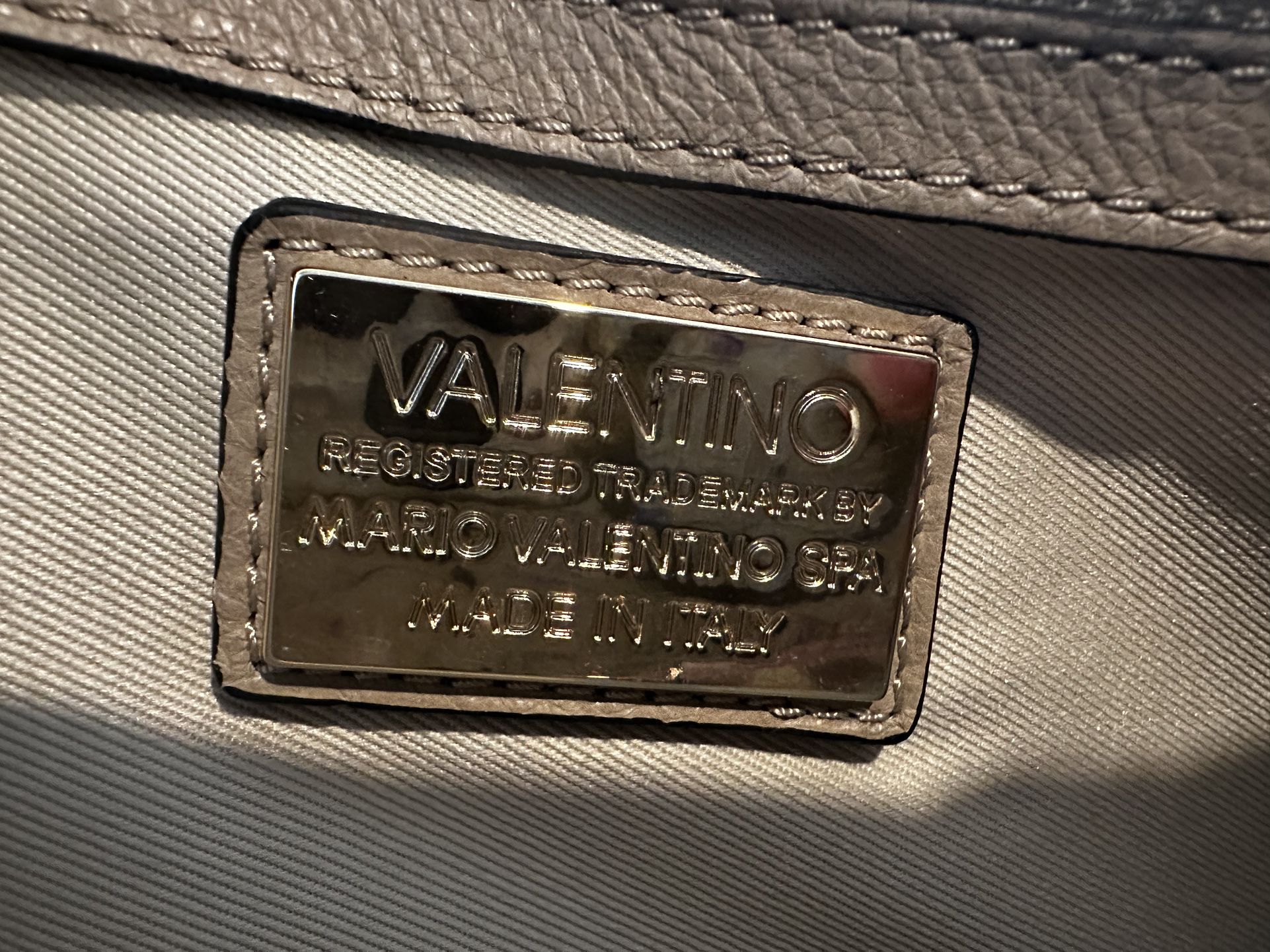 Valentino by Mario Valentino S.p.A Pebbled Tassel Detail Bag