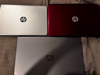 Lot of 3 HP Laptops