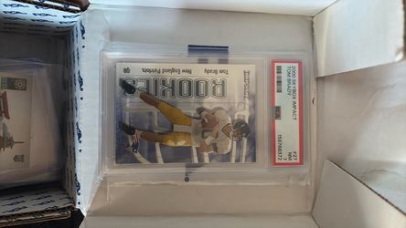 2000 Skybox Impact Tom Brady Rookie PSA NM #27