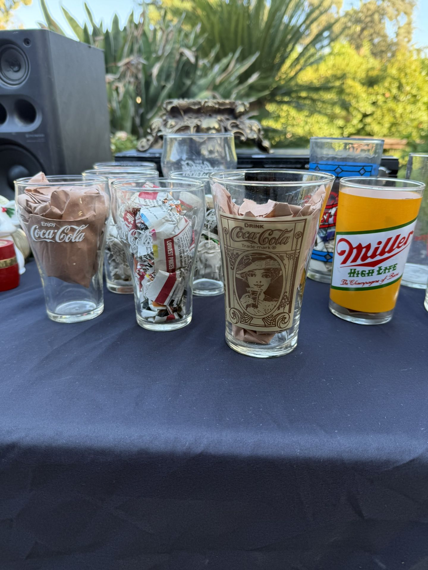 Goass Cups Coca Cola Miller Collectible 
