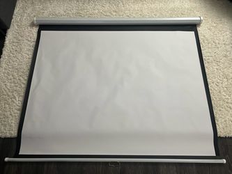 72 Inch 4:3 HD Projection Screen Manual Pull Down