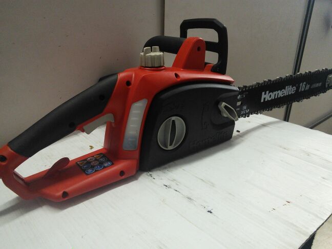 Electric chain saw Homelite 16 inch