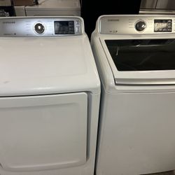 Samsung Washer And Electric Dryer Set 