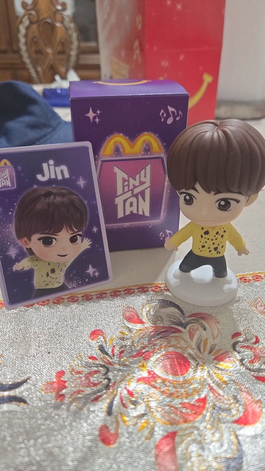 Jin Happy Meal Toy McDonald’s X BTS