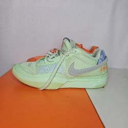 Nike Ja 1 Mismatched Shoes Basketball Men's Green Size 12