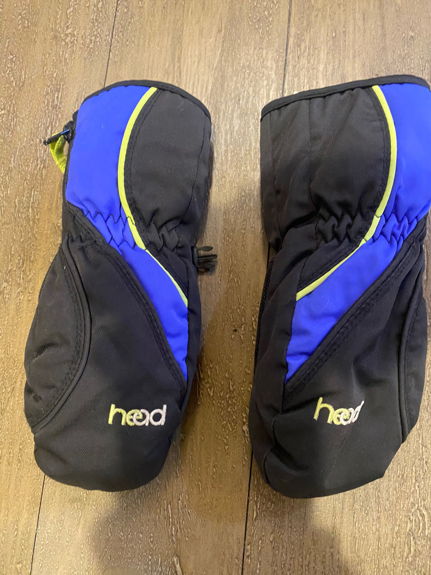 Kids Head Snow Ski Mittens Size Small