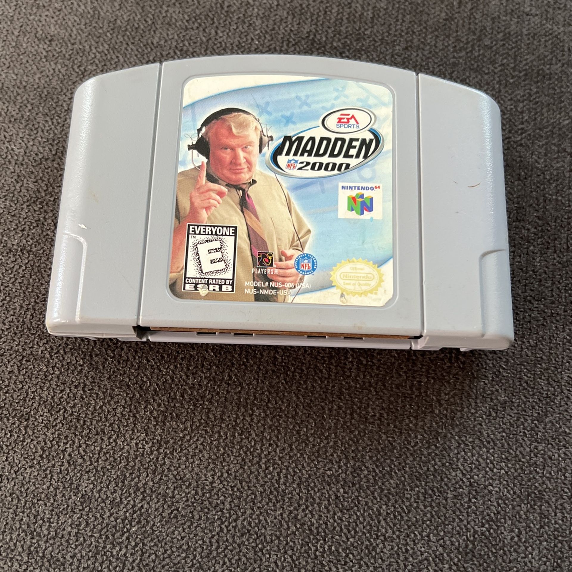 Nintendo 64 Madden 2000 64