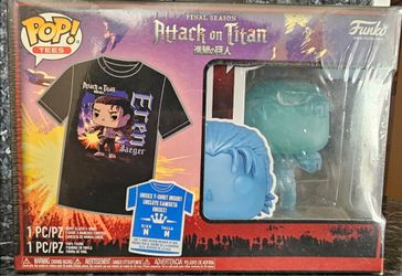 Funko Pop! Tees Attack on Titan Final Season Set