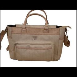 Pink Guess Diaper Bag